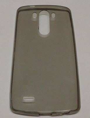 Силиконови гърбове Силиконови гърбове за LG Силиконов гръб ТПУ ултра тънък за LG G3 D855 сив прозрачен